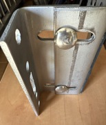 Uchwyt do blachy z rąbkiem stojącym regulowany 