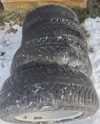 Opony Zimowe z Alufelgami Enzo do Hondy 225/65 R17 H rozstaw śrub 5*114,3