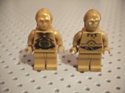 Lego minifigurki C-3PO dwie wersje Star wars sw0365 sw0161a