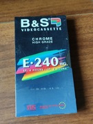 Kaseta VHS B&S e240hg ofoliowana