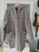 Płaszcz w kratę Sinsay, XL