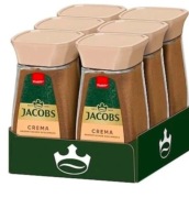 6 x 200 g Jacobs Gold Coffee Crema Kawa rozpuszczalna