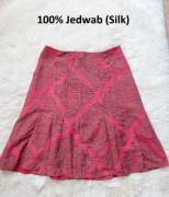 Jedwabna spódnica we wzory S