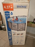 Basen stelażowy Bestway 427 x 122 cm Steel Pro 