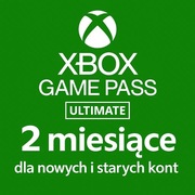 Xbox Game Pass Ultimate-2 Miesiące ( 60 dni )- Xbox one,Xbox series XS,PC