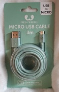 Kabel Freshn'Rebel USB-microUSB 3m