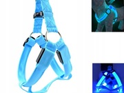 Super modne świecące szelki LED dla psa