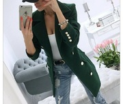 Płaszcz Charlotte Fashion 36 butelkowa zieleń 