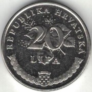 Chorwacja 20 lipa lip 2011 - 18,5 mm - nr 2