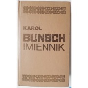 Imiennik - Bunsch Karol