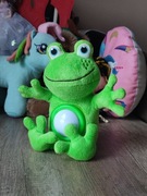Pluszak zabawka świecąca się żabka go kids lampka nocna