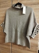 Mięciutki golfik z panterką