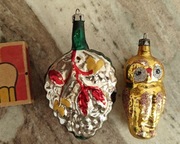 2 kolekcjonerskie bombki figurki z czasów PRL #4