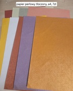 Papier perłowy tłoczony A4 elegancki zaproszenia kartki