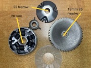 Wariator skuter bez tulei