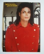 Michael Jackson  (plakat A4 z czasopisma BRAVO)