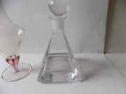 Dwie stare  ,szklane karafki , cena za dwie