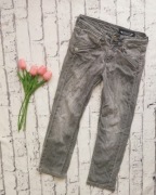 Spodnie dziewczynka 140 szare