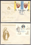 koperty FDC - 2951-2952 - blok 133 Jan Paweł II