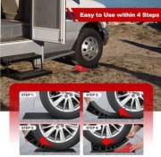 KLINY POD KOŁA 2 SZT KAMPER PRZYCZEPA