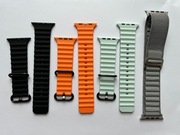 Paski do Apple Watch ultra / 45-44-42mm / 4 sztuk / Różne kolory.