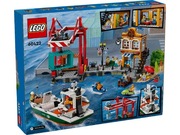 NOWE LEGO City 60422 - Nadmorski port ze statkiem towarowym