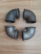 Kolano czarne 11/4 4/5 solidne 4 sztuki 1 i ćwierć cala 4szt.