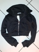 Krótka bluza czarna, nowa L/XL