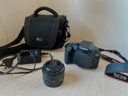 Canon 2000d + obiektyw 50 mm 1:1.8