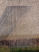 Krata ekspozycyjna sklepowa srebrna 6sztuk kraty na towar ekspozycyjne