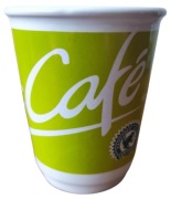 Kubek McCafe Mc Cafe McDonald's 2008 zielony nowy
