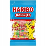 Żelki Haribo Roulette 25g x 6 szt z Niemiec