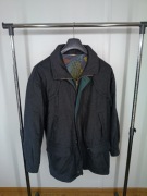 Wełniany płaszcz męski (krótki) – styl vintage / klasyczny 