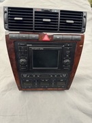 Konsola navi radio 2din audi a8 d2