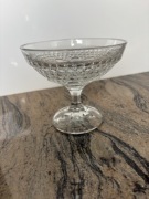 Misa na nóżce/cukiernica kryształowa