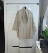 Beżowy elegancki żakiet| Marynarka - Domar