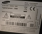 SAMSUNG UE46F5000AW