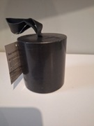 2X ODBOJNIK marmurkowy ODBÓJ DO DZRWI CZARNY CIĘŻKI WOLNOSTOJĄCY Nowe 