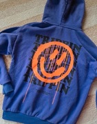 Bluza fioletowa XS Black Squad w stylu oversize