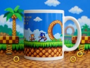 Sonic the Hedgehog 2 gra retro prezent dla gracza geeka kubek gadzet sega 