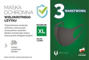 Maska ochronna na twarz - rozmiar XL