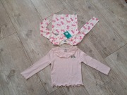 Bluzki/ T-shirty/ koszulki dziewczęce - jednorożec - 2 pak - rozm 98