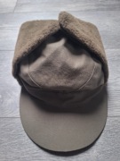 Czapka z daszkiem ocieplana - Uszanka