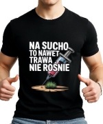 KOSZULKA NA SIŁOWNIE ŚMIESZNA Z NADRUKIEM STERYDY TESTOSTERON T-SHIRT R. M