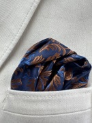 Poszetka męska elegancka klasyczna paisley pasley