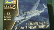HEINKEL He 219 A-0/A-2 NIGHTFIGHTER "UHU" Revell 03928 Skala 1:32 UNIKAT