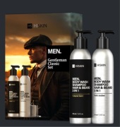 Hiskin MEN zestaw kosmetyków 2 szampony do mycia ciała, włosów i brody 3w1