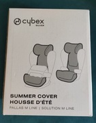 Cybex Tapicerka Letnia Pallas M Fix, Solution M Fix White