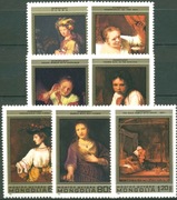 Malarstwo kompletna seria** z 1981 roku czyste 