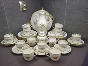 Serwis do kawy Rosenthal Sanssouci Moosrose 12 os